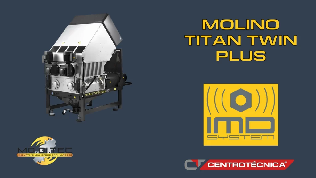 MOLINOS PARA TRITURAR PLÁSTICO A PIE DE MÁQUINA